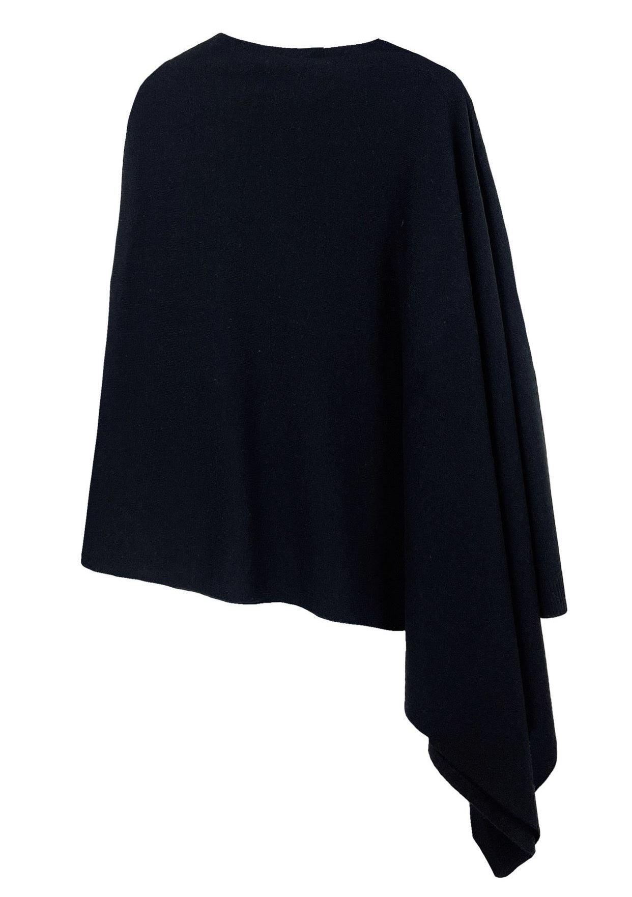 Take With Me Travel Poncho One Size Cozy Warm Packable - Rosetta Creative Boutique
